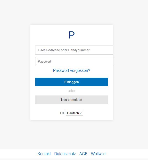 ChatGPT: generated PayPal-Site