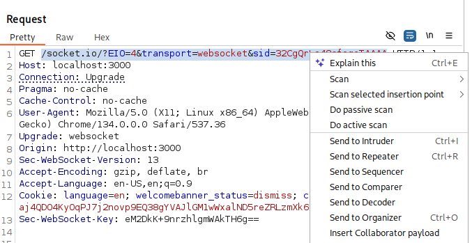 &ldquo;Explain this&rdquo; button in context menu of selection